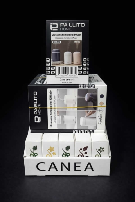 Usb Şarjlı Işıklı Buhar Cihazı